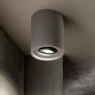 IDEAL LUX - Луна за открит монтаж OAK PL1 ROUND Cemento 150437
