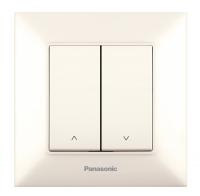 PANASONIC - Shutter control push button Arkedia Slim WNTC0022-2BG beige