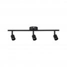 PAULMANN - Spotlight  66757  CAROLINA⚡GU10⚡230V⚡max. 3x10W dimmable✴Black matt