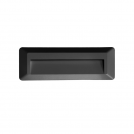 ACA LIGHTING - Фасаден LED аплик SLIM32NDG тъмно сив 2W 3000K 100lm 80° Ra80 30000hrs IP65 