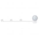 ACA LIGHTING - Аплик със закачалка за дрехи ZM711W66WH 1ΧGU10 WHITE METALLIC 66Χ7Χ8CM (1)