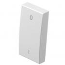 TEM - TM15PW Face plate 2-pole switch 1M and symbol 