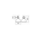SMARTER - wall luminaire LARRY 01-1380 E27, 42W (1)