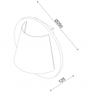 ACA LIGHTING -  Marble  ZM165LEDWG (3)