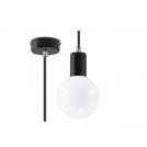 SOLLUX - pendant luminaire EDISON black SL.0152
