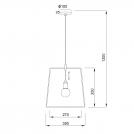ACA LIGHTING - Пендел   VINTAGE  V35183BK (1)