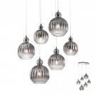 REDO GROUP - Пендел PLUMEN 01-2069 E14, 6X40W, SGS