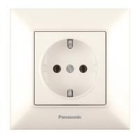 PANASONIC - Socket  Arkedia Slim WNTC0202-2BG beige
