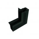 ACA LIGHTING - INNER ANGLE FOR MAGNETIC TRACK LINE RECESSED MOUNTED MT90INB MATTE BLACK