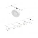 PAULMANN - 94477  CorDuo LED cable system Circle basic set ✴5x180lm⚡ 5x5W ⚡3000K ~230/12V✴matt white