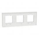 SCHNEIDER ELECTRIC - NU600680 декоративна рамка тройна алуминий Unica Pure (1)
