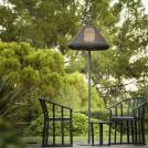 FARO - HUE Shade W70 wicker IP65 Ref.71593 (2)