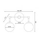 ACA LIGHTING - Аплик  AVANTGARDE  V360502W (2)