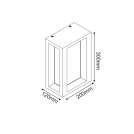 ACA LIGHTING - MK062TC ^FIXED LAMP IP65 E27 E27 Max.7W LIGHTING WITH PC COVER (1)