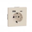 SCHNEIDER ELECTRIC - MTN2367-6033 USB charger A+C 3A + socket-outlet sahara, System Design