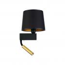 NOWODVORSKI - Аплик 8213 CHILLIN II BLACK • E27 / G9 • 2x10W LED • IP20