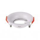 V-TAC - GU10 Fitting Round White PC SKU: 6632