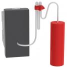 BTICINO - Button with cord 1M color Graphite Light Now YD4033