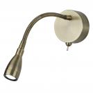 SEARCHLIGHT - Wall Lamp brass FLEXY WALL 9917AB LED 1W 6500K