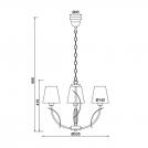 ACA LIGHTING - Полилей TEXTILE & CRYSTAL  DLA11793BG (1)
