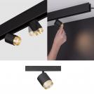 NOVA LUCE - Спот за магнитна шина  Д:5.5, Ш:18, В:2.5 см.  9080020  ULTRA SLIM MAGNETIC ⚡ Bridgelux LED 10W ⚡ 971Lm ⚡ 3000K ⚡ DC48V ⚡ >90