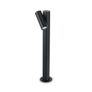 IDEAL LUX - Градинско тяло NEOS PT1 Nero 247137 3000K