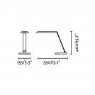 FARO -  ANOUK LED White table lamp 53414 (2)