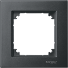 SCHNEIDER ELECTRIC - MTN486114 рамка единична антрацит M-Plan Merten 