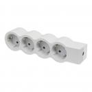 LEGRAND - 694575 Power strip white 4x2P + E without cable Standard Legrand