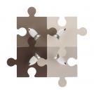 NOWODVORSKI - wall/ceiling luminaire PUZZLE IV 6382