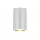 ACA LIGHTING - Луна за външен монтаж кръгла цвят бял IP65 GU10 7W SL7033W