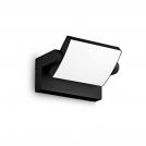 IDEAL LUX - Фасаден аплик  IP54 287706 SWIPE AP NERO