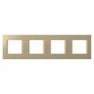 TEM - OL28SG Frame 2+2+2+2M, color Gold matt, Modul