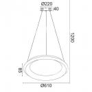 ACA LIGHTING - LED Полилей BR71LEDP61WH / D** (2)