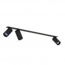 NOWODVORSKI - Шина за вграждане 7835 MONO SURFACE III BLACK • GU10 3X10W only LED • IP20