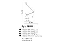 AZZARDO - Пендел ZYTA M MD2300-M / AZ2304+AZ2593 (2)