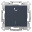 SCHNEIDER ELECTRIC - SDN0200170 Двуполюсен ключ Sedna, 10А , графит