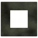 BTICINO - cover plate 2 modules Dark Green Light Now YA4802DG