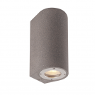 ACA LIGHTING -  spot luminaire MK0522RB IP65 2XGU10 BLACK CEMENT 