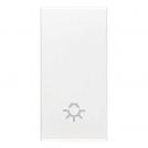 VIMAR - 20021.L.B - Button 1M light symbol white