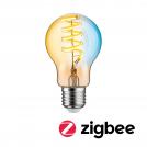 PAULMANN - 29155   Filament 230V Smart Home Zigbee 3.0 LED bulb ⚡ E27 ⚡ 600lm ⚡ 7.5W ⚡Tunable White dimmable ✴ Gold