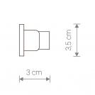 NOWODVORSKI - PROFILE DEAD END CAP BLACK 9458 (2)