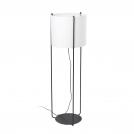 FARO - DRUM Black structure floor lamp 24023+2P0534
