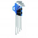 Högert Technik - Hexagonal spanners 9 pcs extra long HT1W808