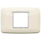 VIMAR - 20682.C02 - Round plate 2centM Bright antique white