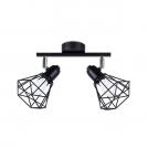 SOLLUX - Ceiling lamp ARTEMIS 2 black SL.1106