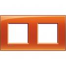 BTICINO - LNA4802M2OD  Square cover plate 2х2modules -orange-technopolymer