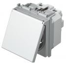 TEM - VM11SS Socket Schuko 2P+E 16A 2M with cover, color Silver matt, Modul
