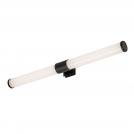 RABALUX - Влагозащитен аплик Н:5 W:40cm.  75043  ZAIN ⚡ LED 6W ⚡ 590lm ⚡ 4000К ⚡ IP44 ✴ Черен/Бял