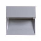 V-TAC - 3W LED Осветление За Стъпала Сиво Тяло Квадрат влагозащитено неутрална светлина 4000K SKU: 1401